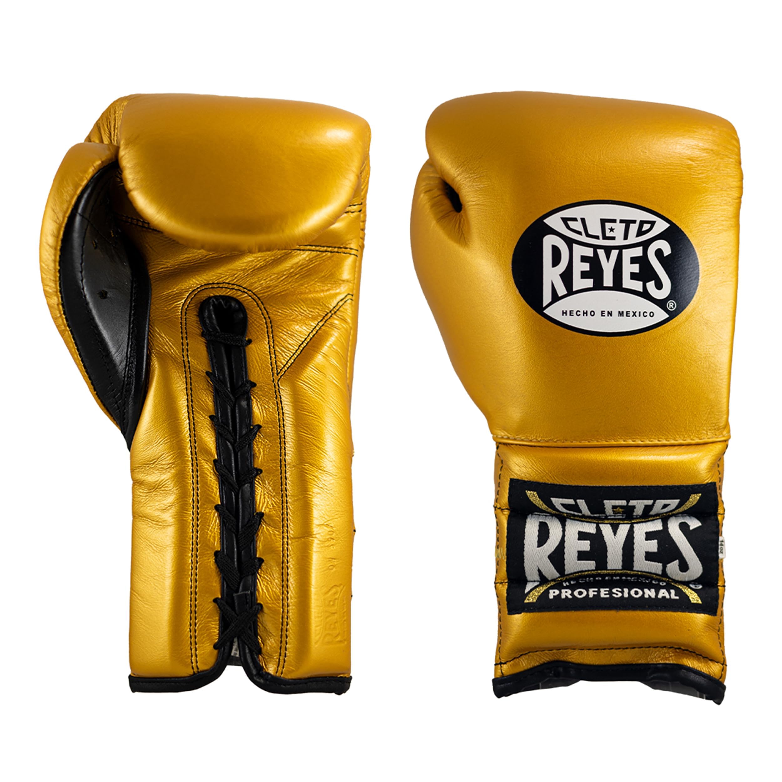 CLETO REYES Traditional Professional-Grade Boxing Gloves with Laces for Training, Sparring and Heavy Punching Bags for Men and Women, MMA, Kickboxing, Muay Thai