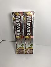 Essential Palace Miswak Natural Honey & Moringa Herbal Toothpaste [Pack of 2-6.5 oz.]