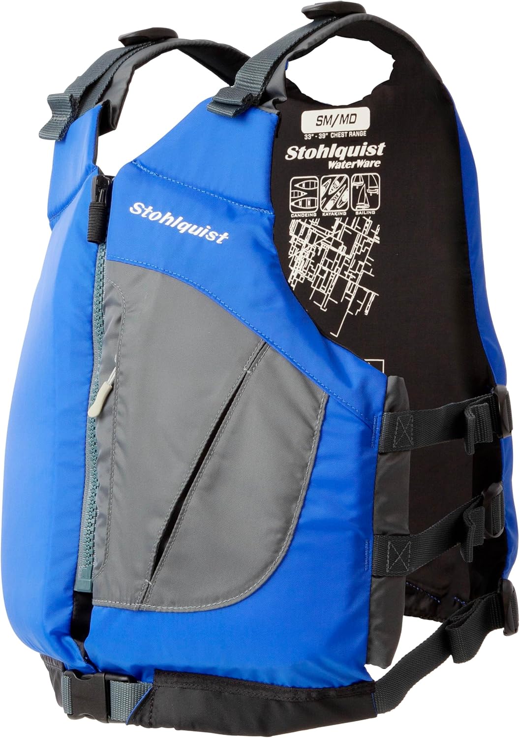 Stohlquist Men's Escape PFD Life Vest for Water Sports