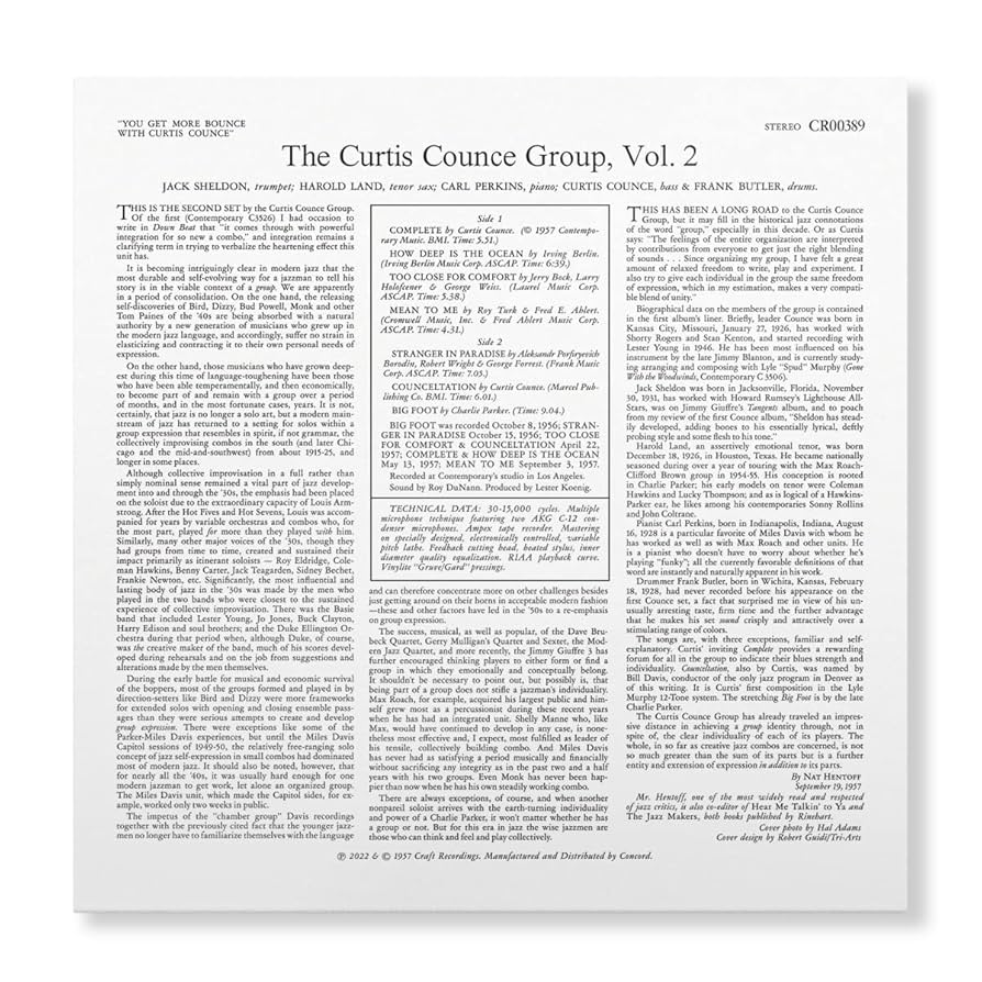 アナプロ Curtis Counce You Get More Bounce Amazon | You Get More Bounce With Curtis Counce! [12 inch