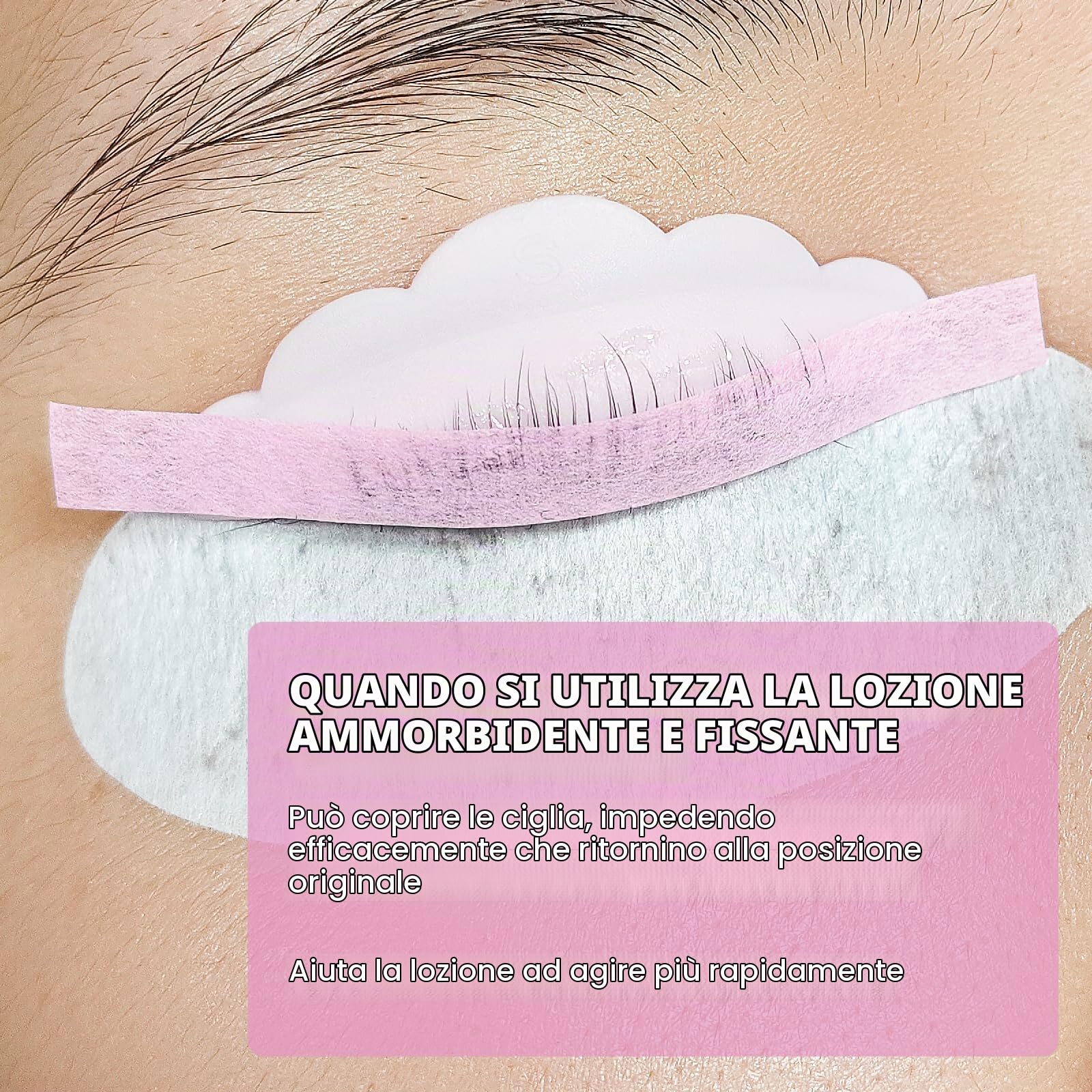 Libeauty Nastro per Sollevamento Ciglia, 1000PCS Lash Lift Paper, Nastro per Laminazione Ciglia, Lash Lift Tool con Accessori Bellezza per Curvare e Mantenere le Ciglia