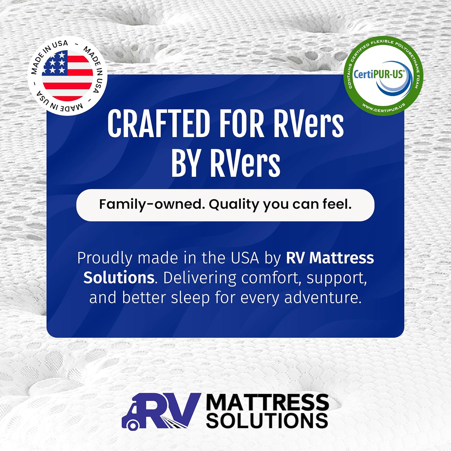 WanderRest 12” Cool Hybrid RV Mattress, RV King 72x80, Plush-Medium Gel Memory Foam & Pocketed Coil Bed for RV, Camper or Travel Trailer, Cooling Comfort, Made in USA
