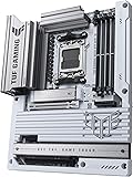 ASUS TUF Gaming B850-BTF WiFi W, Carte mère AMD ATX, 14+2+1 Phases d'alimentation, Fente DDR5, PCIe 5.0 Ready, 3 emplacements M.2, WiFi 7, Realtek 2.5Gb, USB-C, HDMI, DisplayPort, BIOS Flashback et - 3