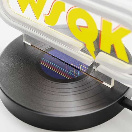 Miniatura 2 de Stranger Things WSQK Radio Station - Luz de neón para escritorio