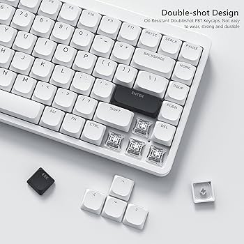 Amazon.com: Womier Keycaps, Low Profile Keycaps, Shine Through