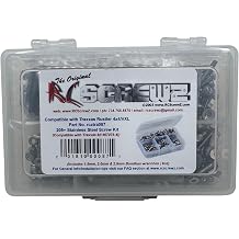 RC Screwz Stainless Steel Screw Kit tra087 Compatible with Traxxas Rustler 4x4 / VXL 67076-4