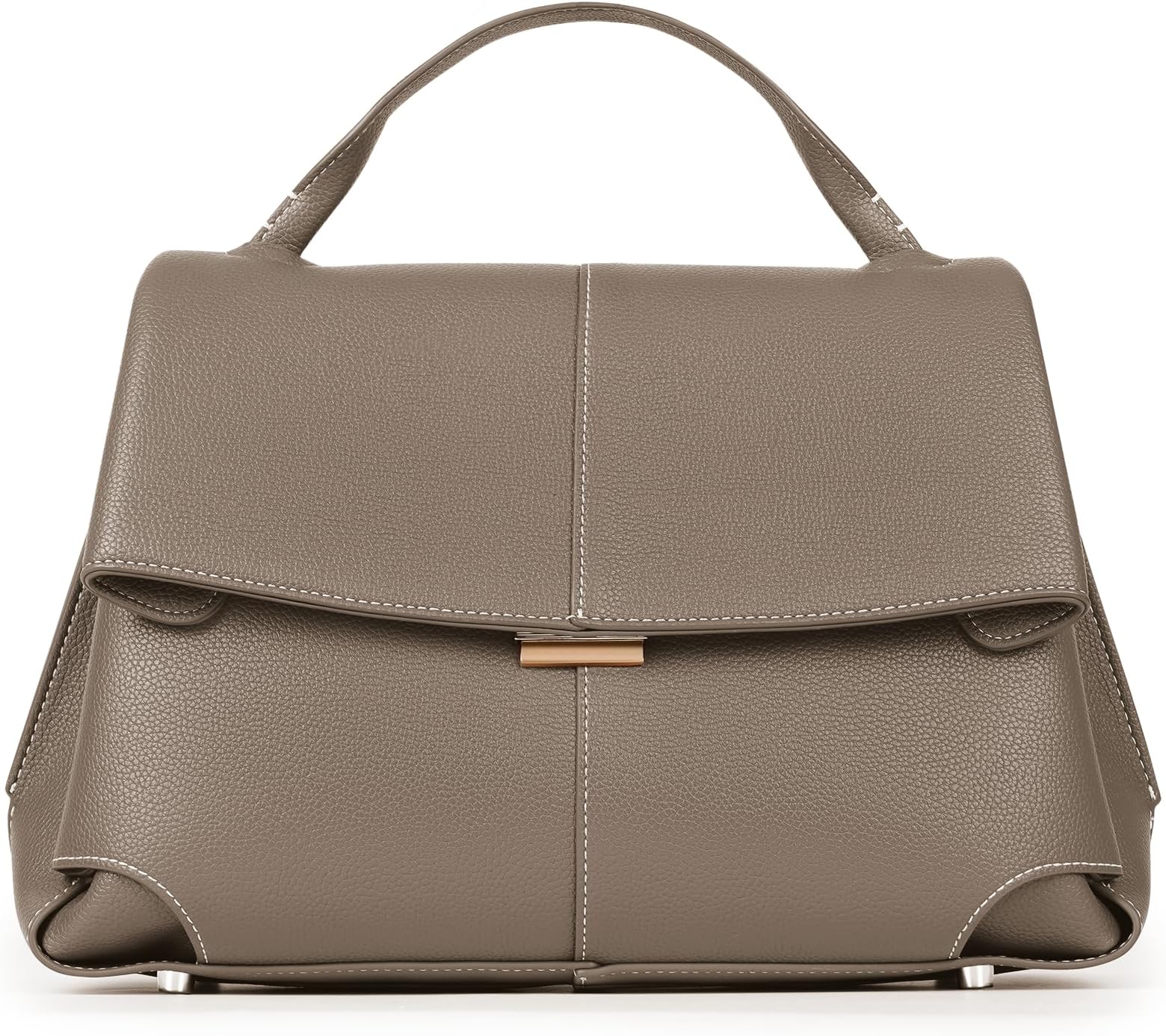 HICARRY Top Handle Bag Handbags Large Faux Leather Satchel Bags for Women Luxury Designer Business Crossbody Work Tote Purse