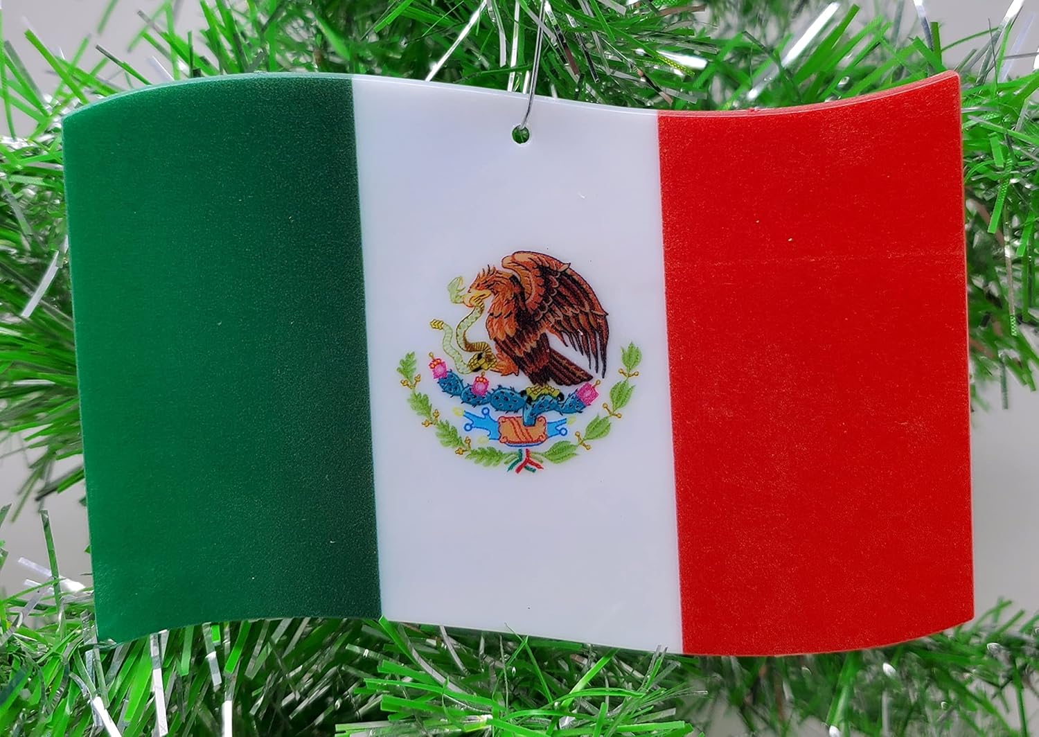 Mexico Flag Ornament (Unique Design) Home & Kitchen