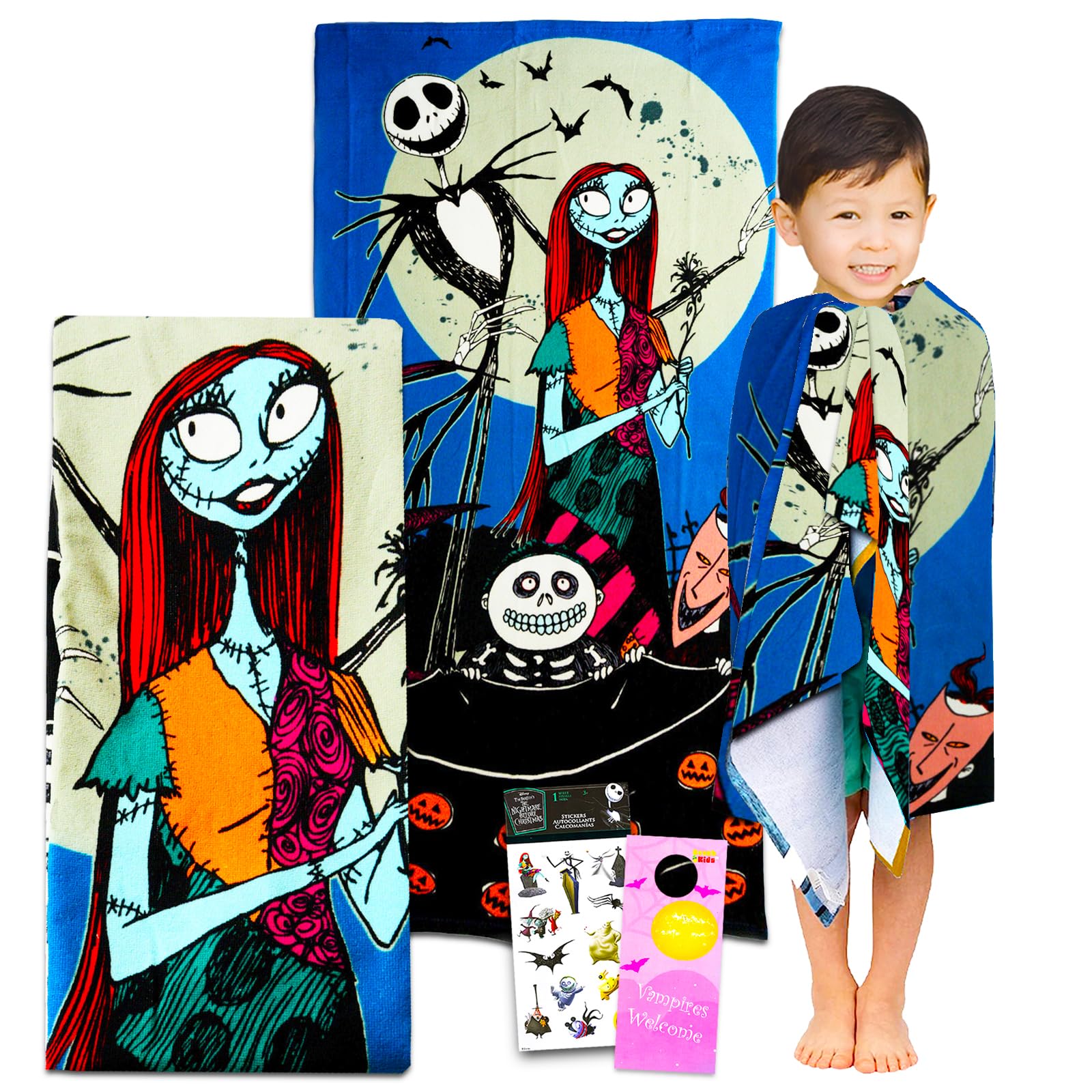 Amazon.com: Nightmare Before Christmas Bath Towel Set - Bundle with 27 ...