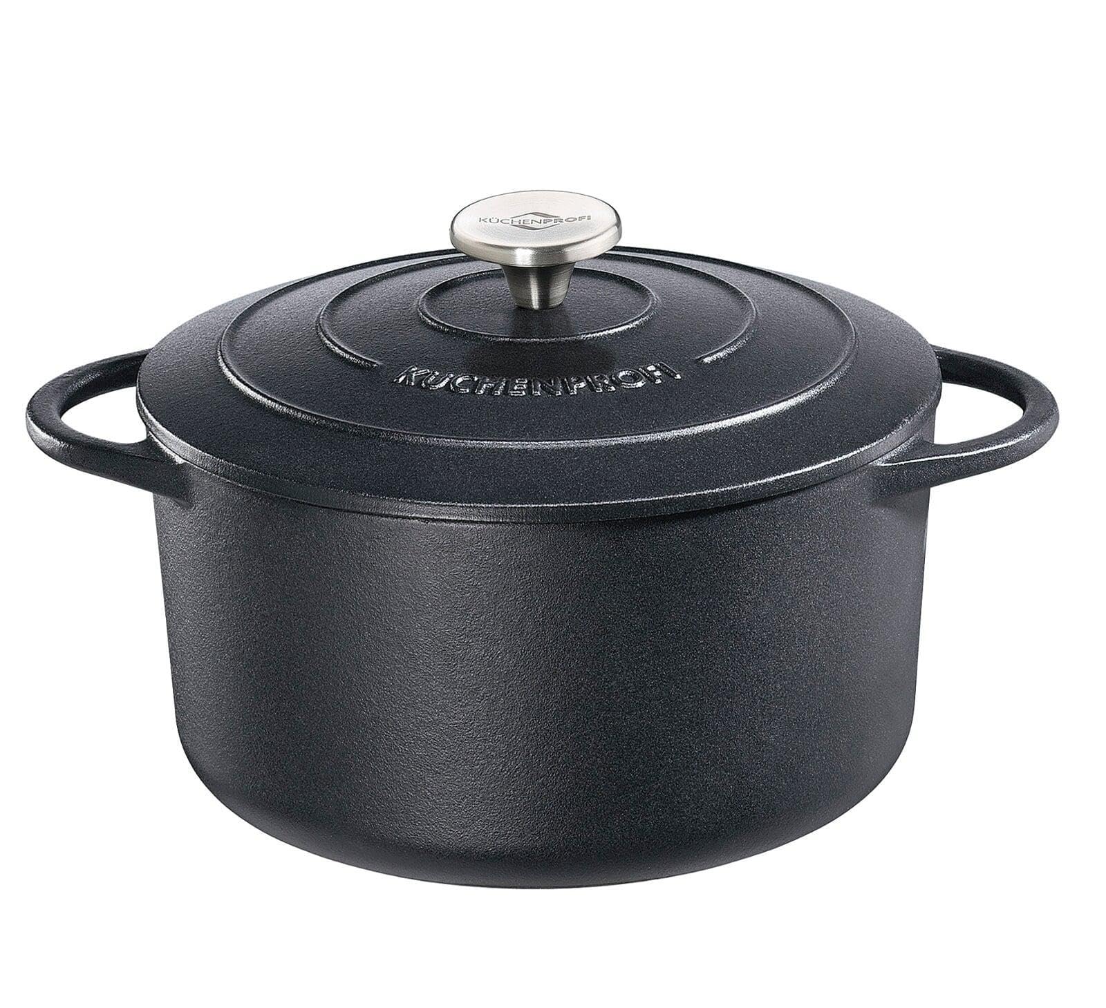 Küchenprofi Roasting Pan, Black, 24 x 24 x 10 cm