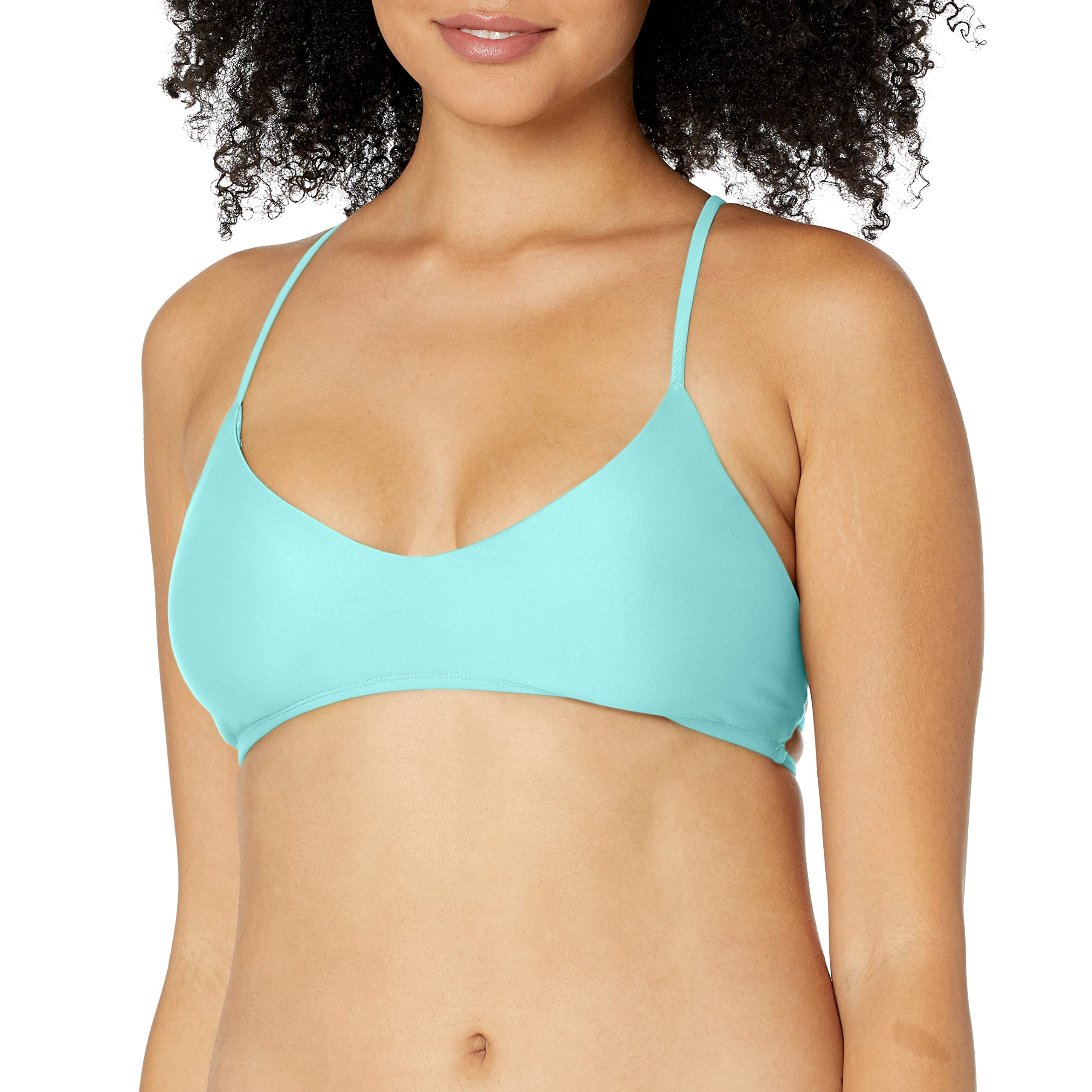 Body Glove Damski strój kąpielowy typu smoothies Alani Solid Strappy Back Halter Bikini Top