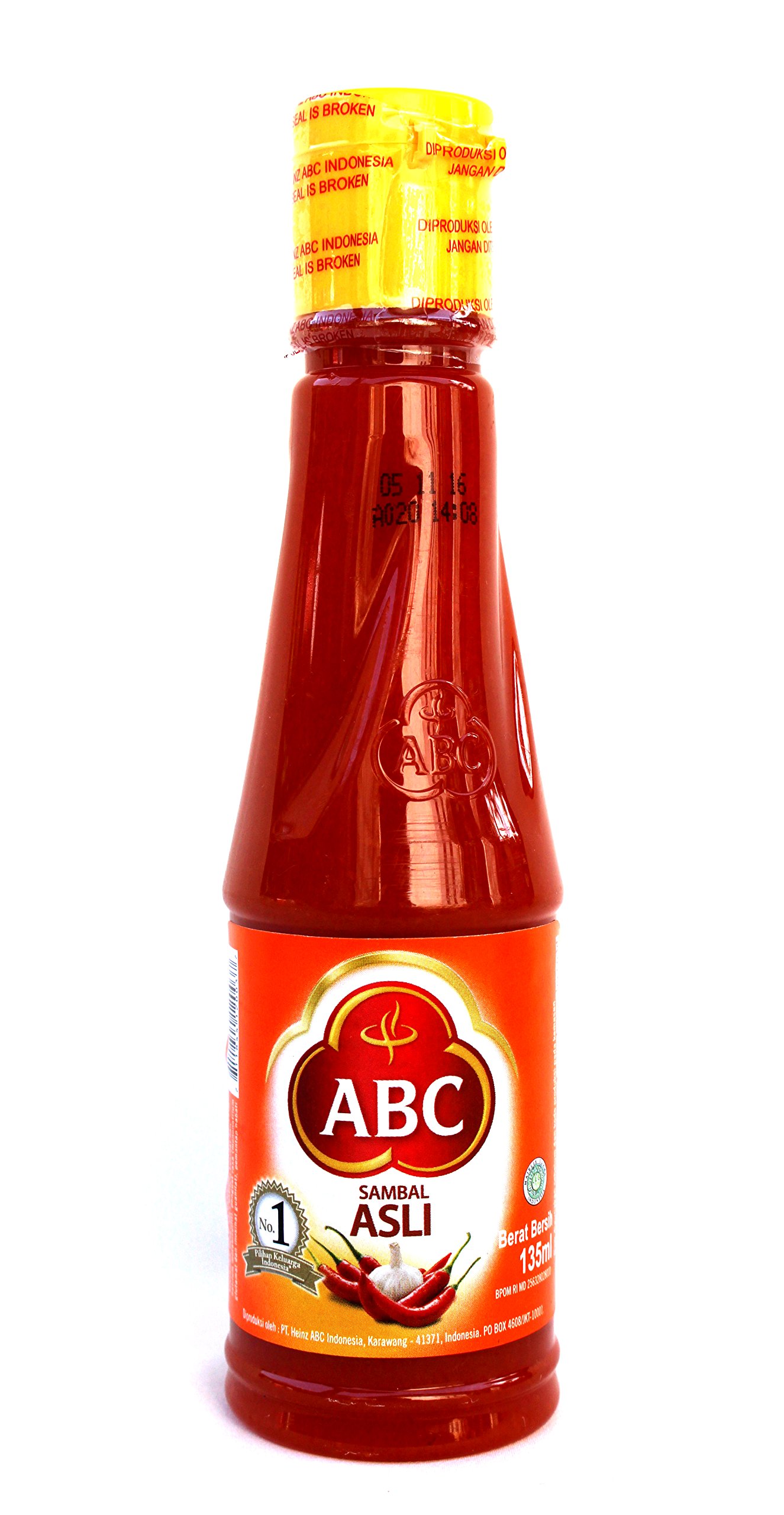 Abc Sambal Asli Chilisauce 140ml