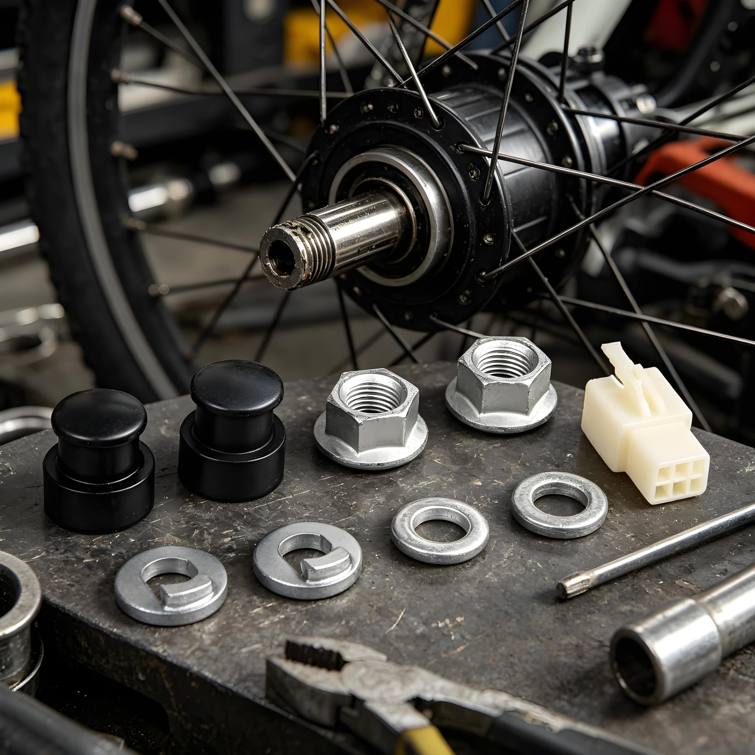 E-Bike Hub Motor Nuts - Secure Your Wheels -7