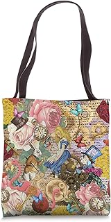 Alice In Wonderland Collage Tote Bag