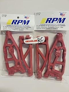 RPM 81579 81609 Suspension Arms INCLUDES CHICAGOLAND RC STICKER FRONT left right A-arms ARRMA 6S KRATON OUTCAST TALION FIRETEAM (V5 & EXB) 330655 330656