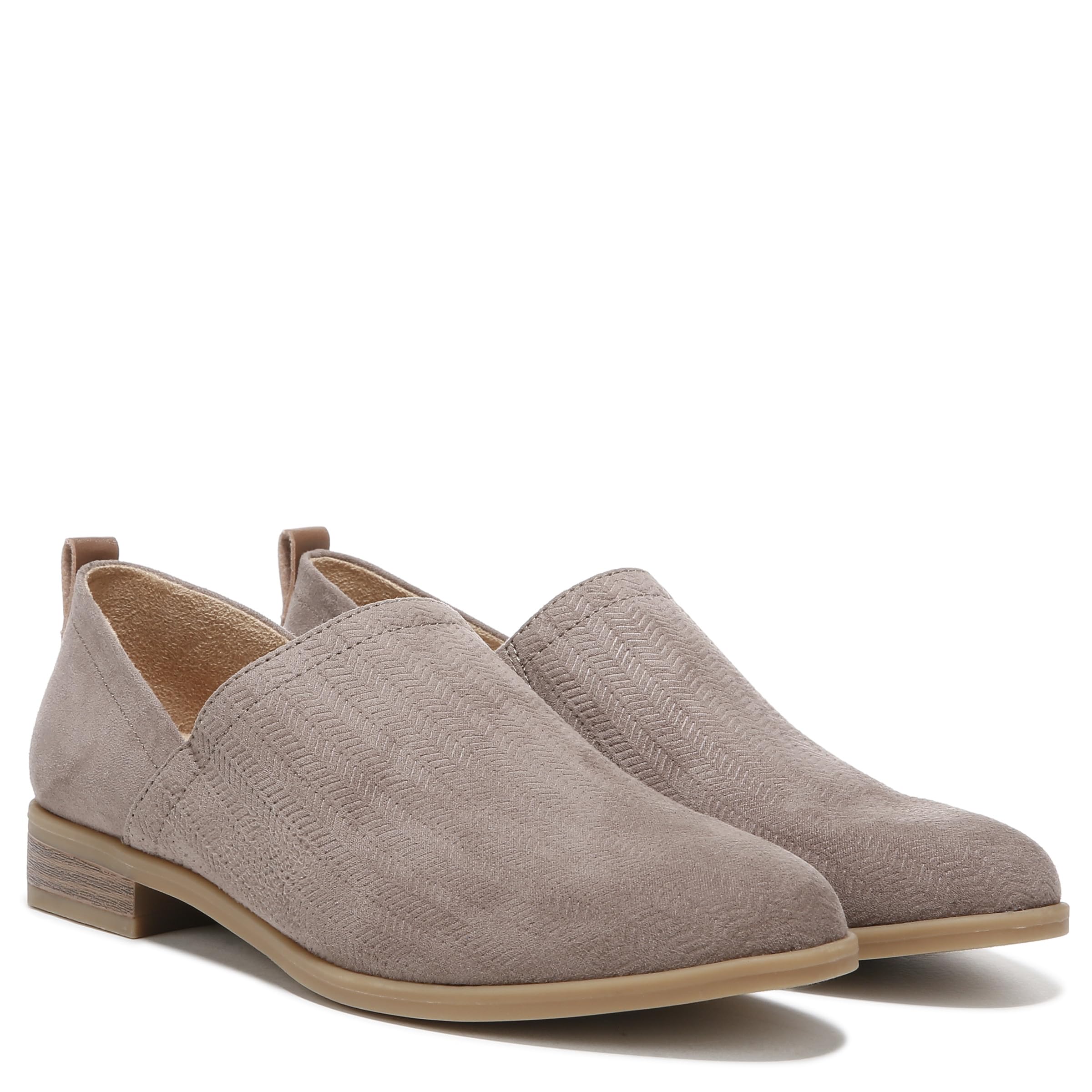 Shoes Mocasines para mujer, Microfibra gris topo. 7