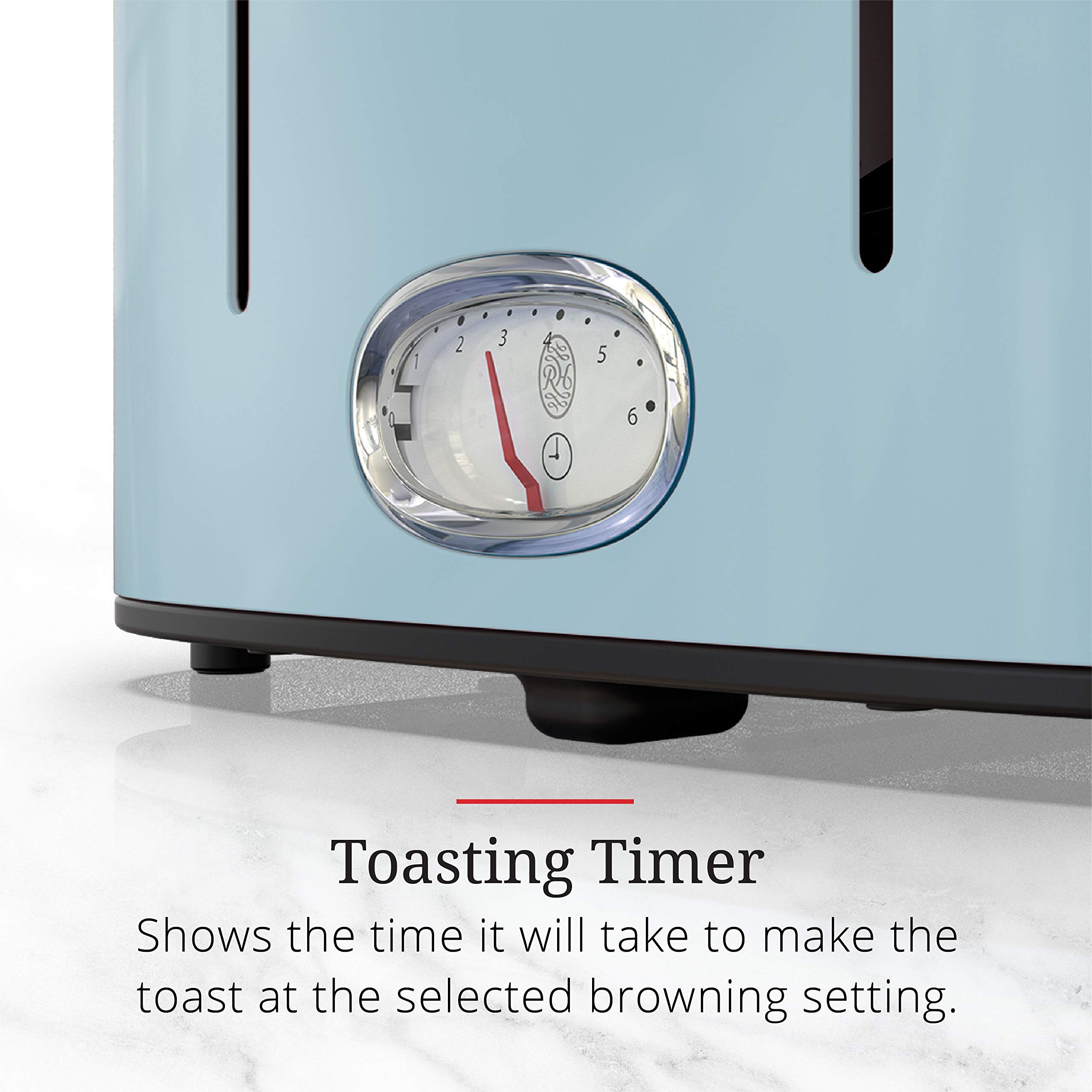 Russell Hobbs Tr9250blr Retro Style Toaster Slice Blue