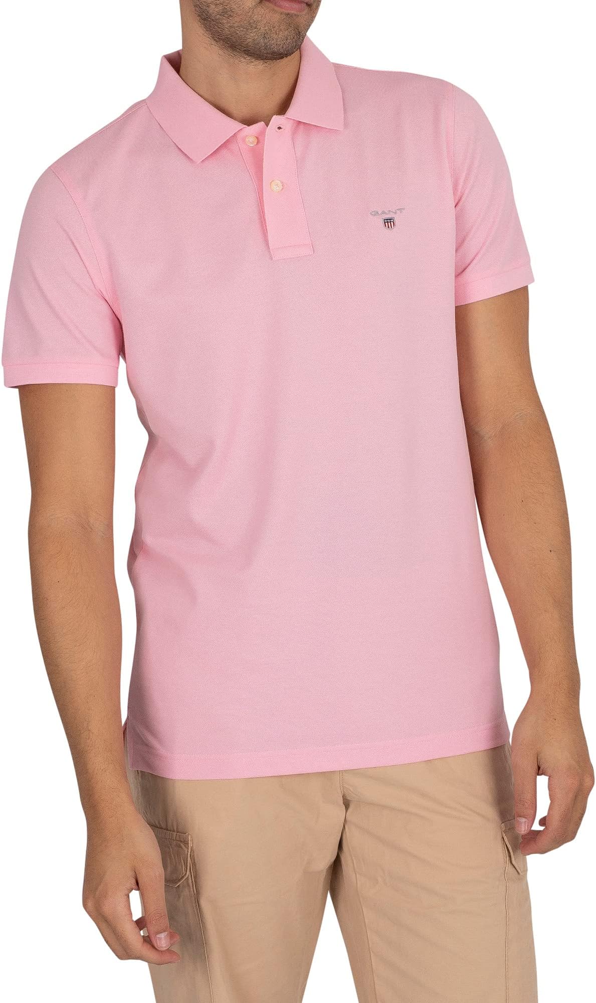 GANT Men's Original Pique Rugger Polo Shirt in Black