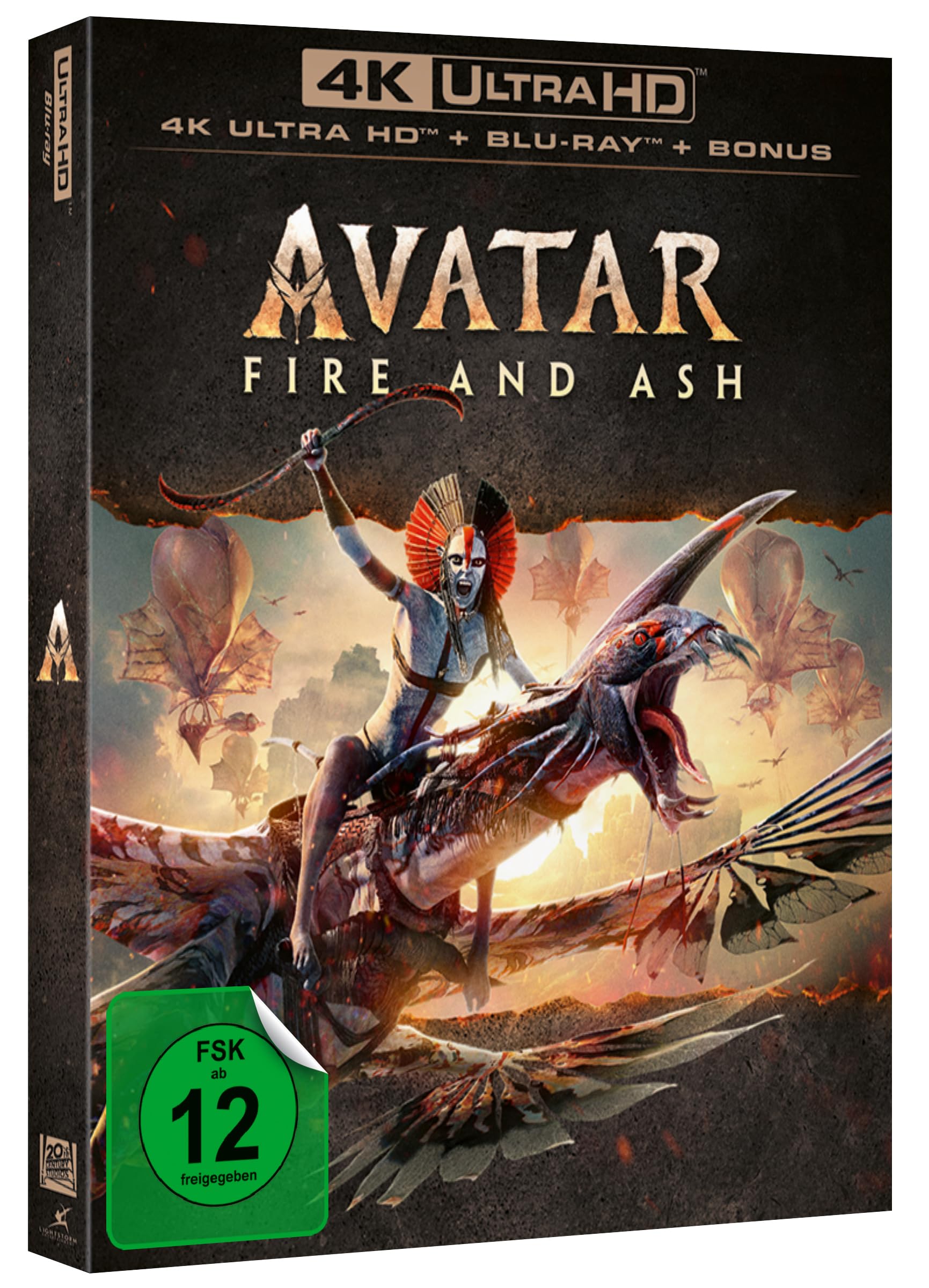 Avatar - Fire and Ash   (4K Ultra HD) (4K Ultra HD | Blu-Ray)