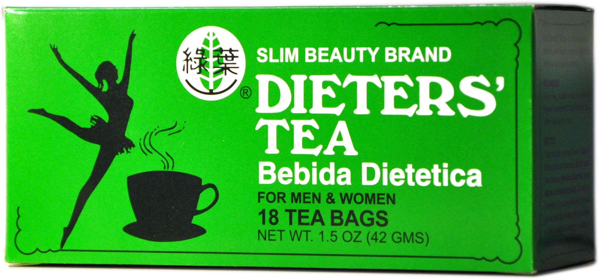 Slim Beauty Brand Dieters' Tea, 18-Count