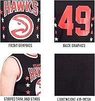 Vista 117 de Ultra Game Men NBA Official Super Soft Sleeveless Tank Top Muscle T-Shirt Color del