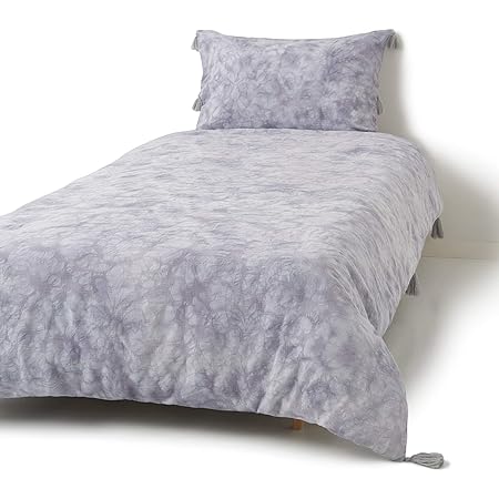 Amazon フランフラン タドレ 掛け布団カバー シングル グレー 掛けふとんカバー オンライン通販