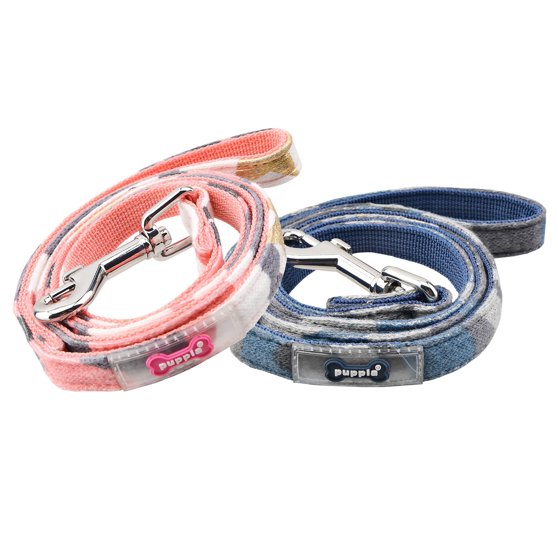 Puppia Ensign Lead, LARGE, PINK CAMO - Image 2