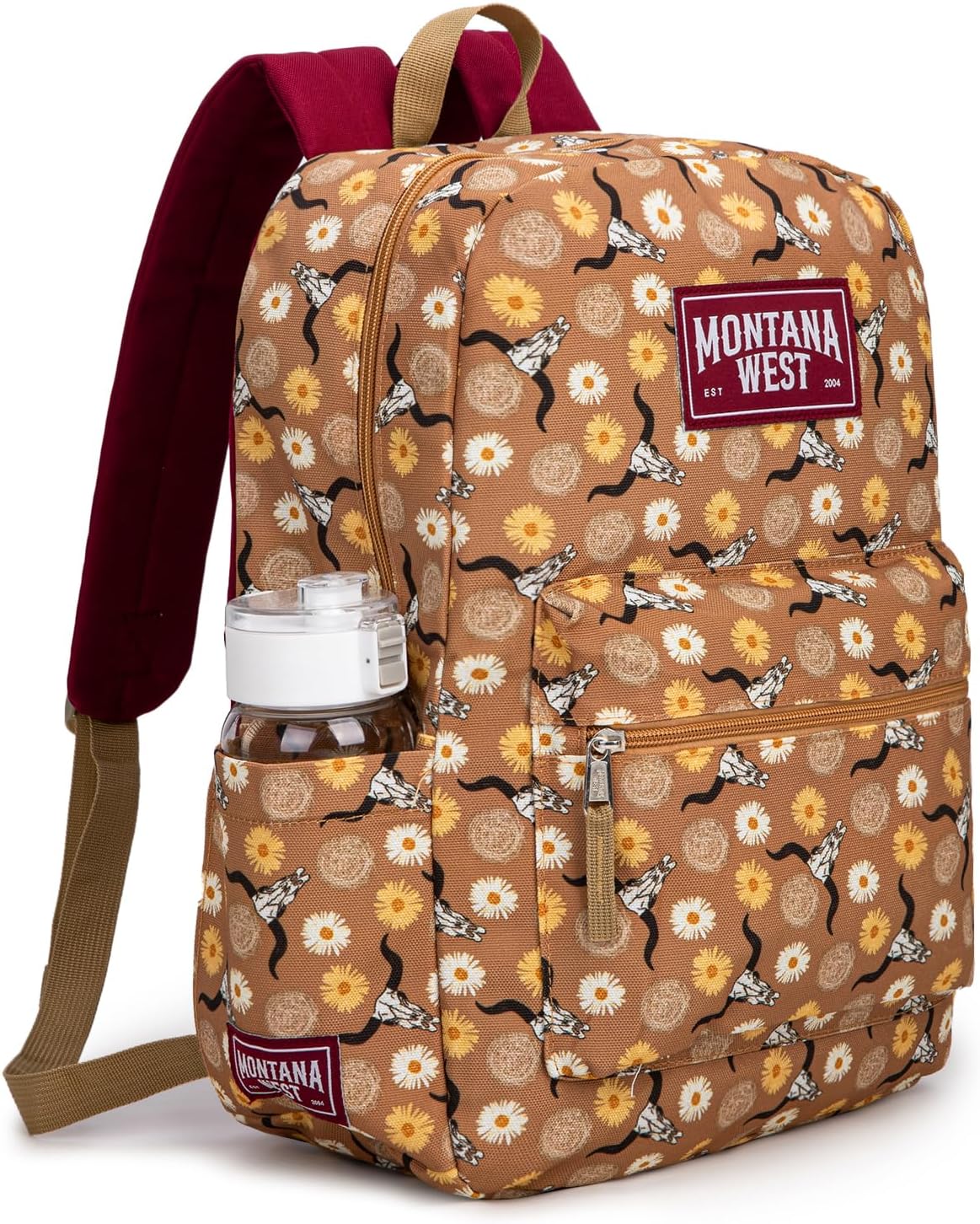 Montana West Backpack for Women Men 2 PCS Lightweight College Bookbags Casual Daypack Backpacks for Commute & Travel