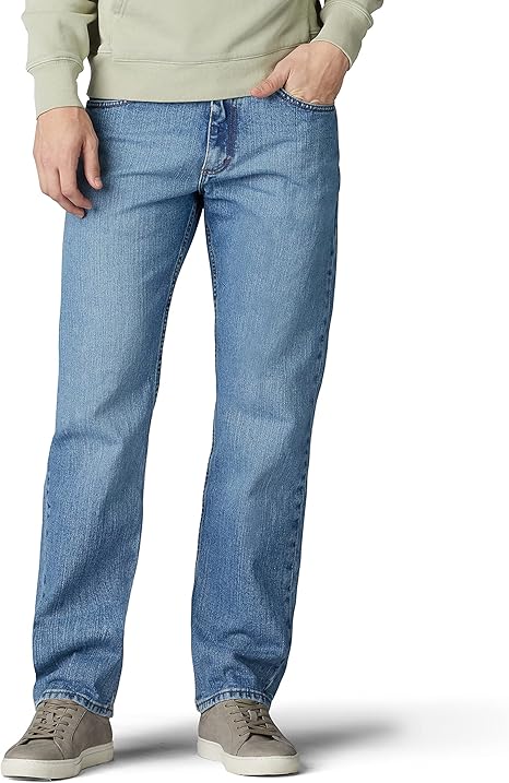 Lee Regular Fit Straight Leg Jeans