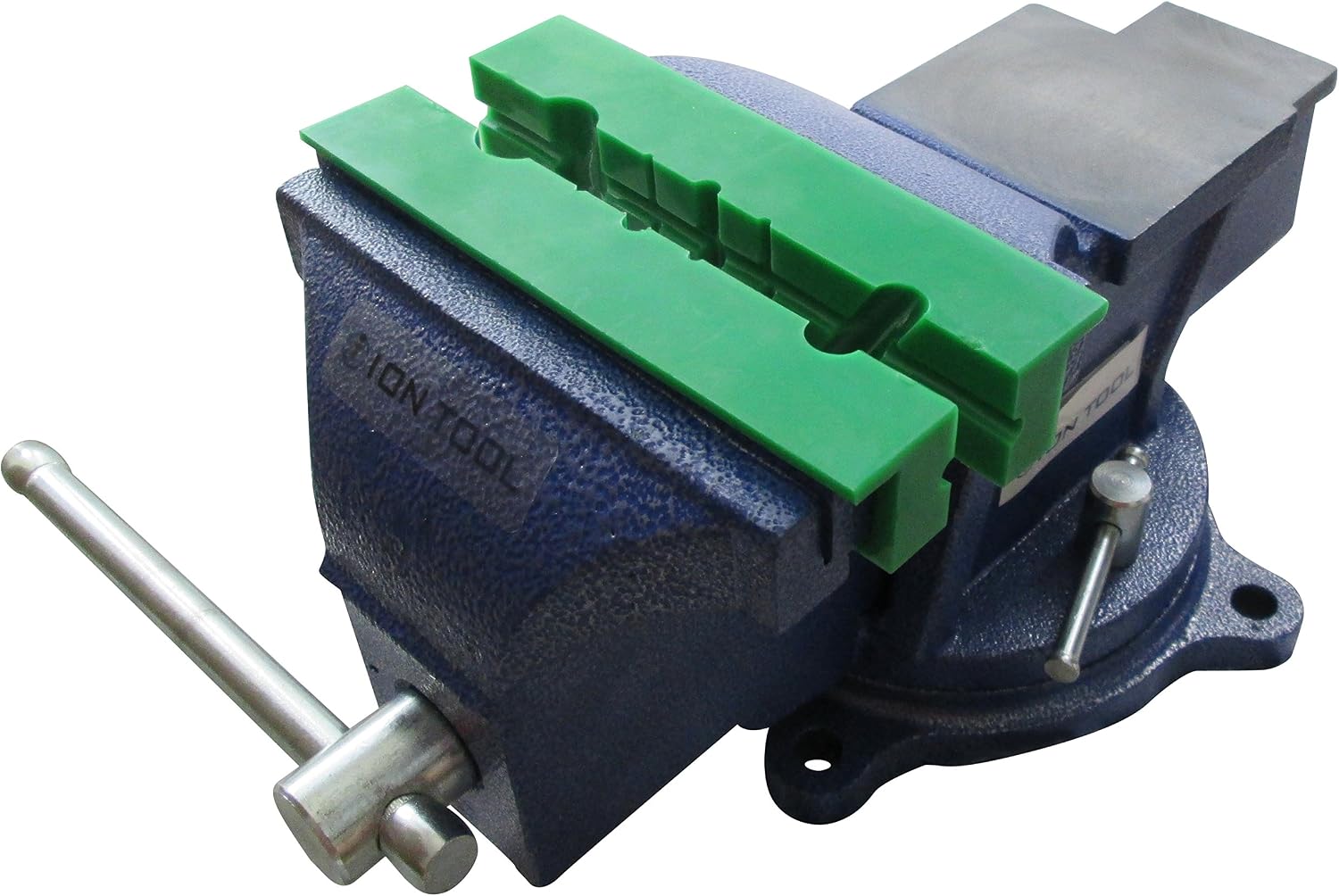 ION TOOL Universal Multi-Groove Vise Jaws, Synthetic Rubber Jaws 6” Green