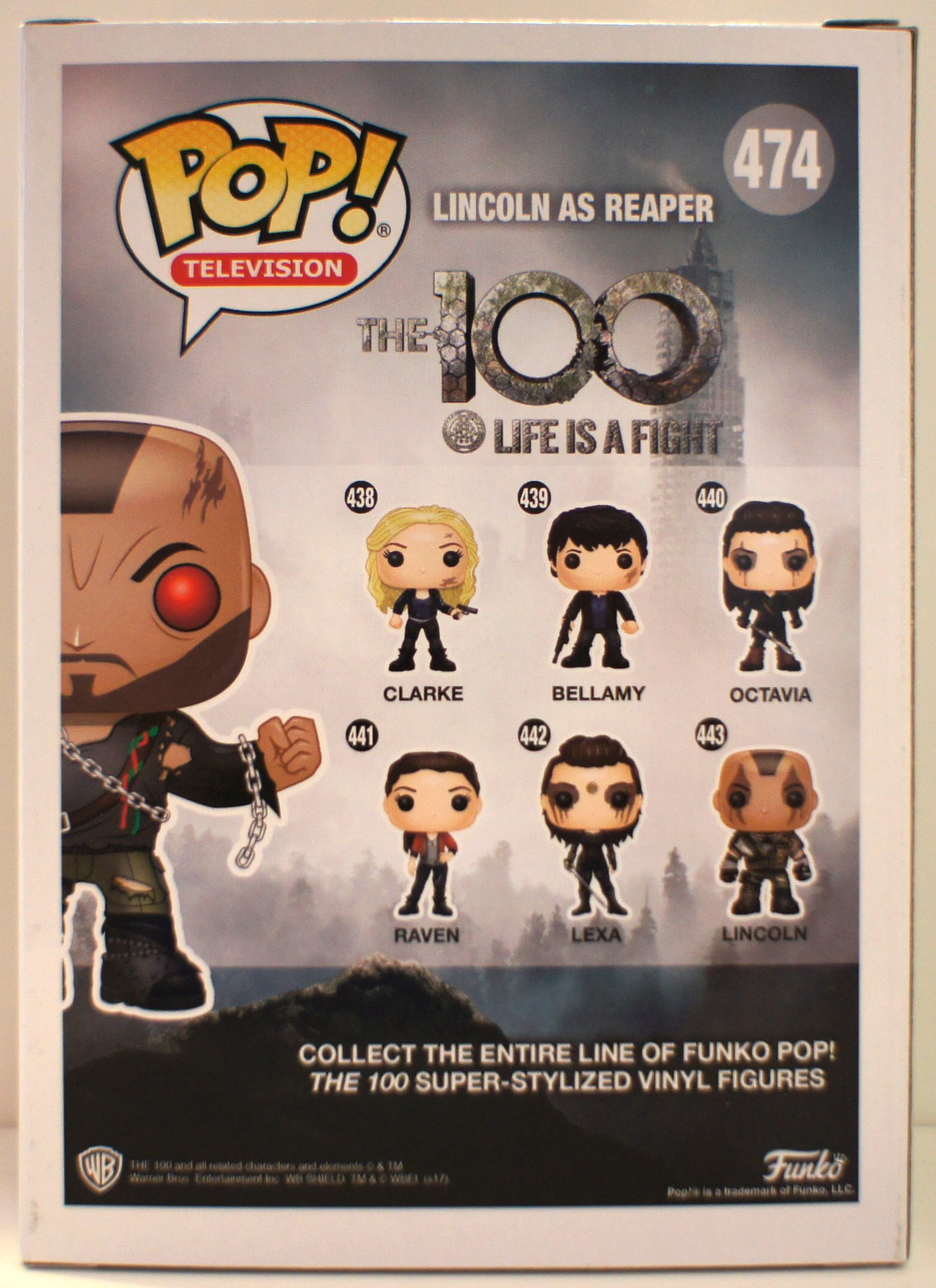 lincoln as reaper funko pop