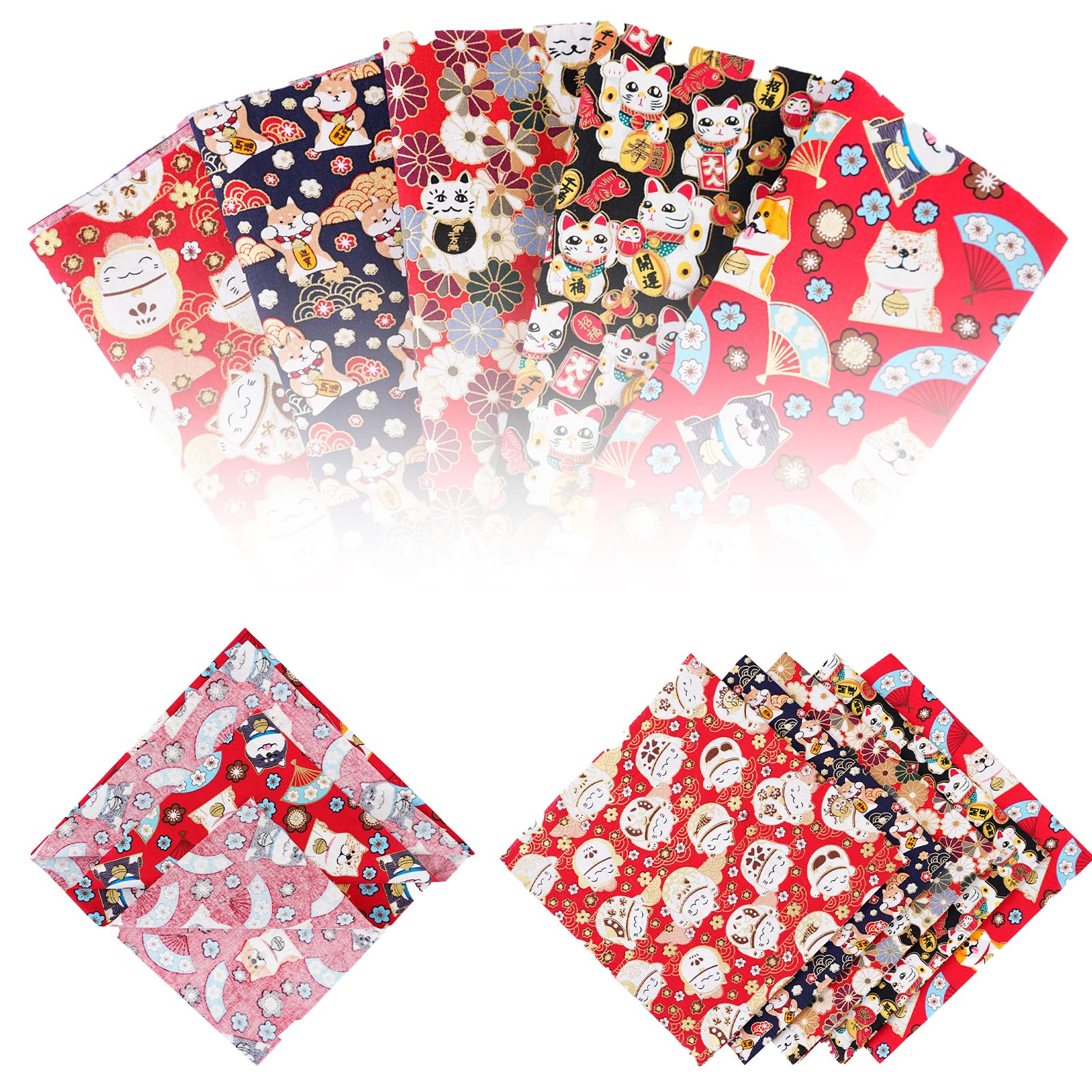 Amazon.co.jp: JnTech Japanese Pattern, Fabric Stripping, Patchwork
