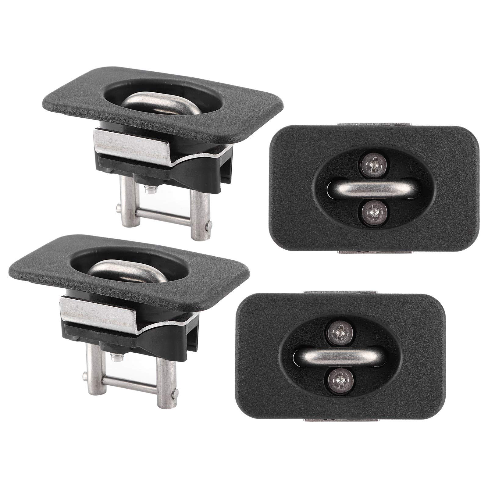 Bediffer Ancoraggio di Ancoraggio Premium Tie Down Anchor Rings Gancio di Ancoraggio anticorrosione per Auto,Altre parti di sicurezza