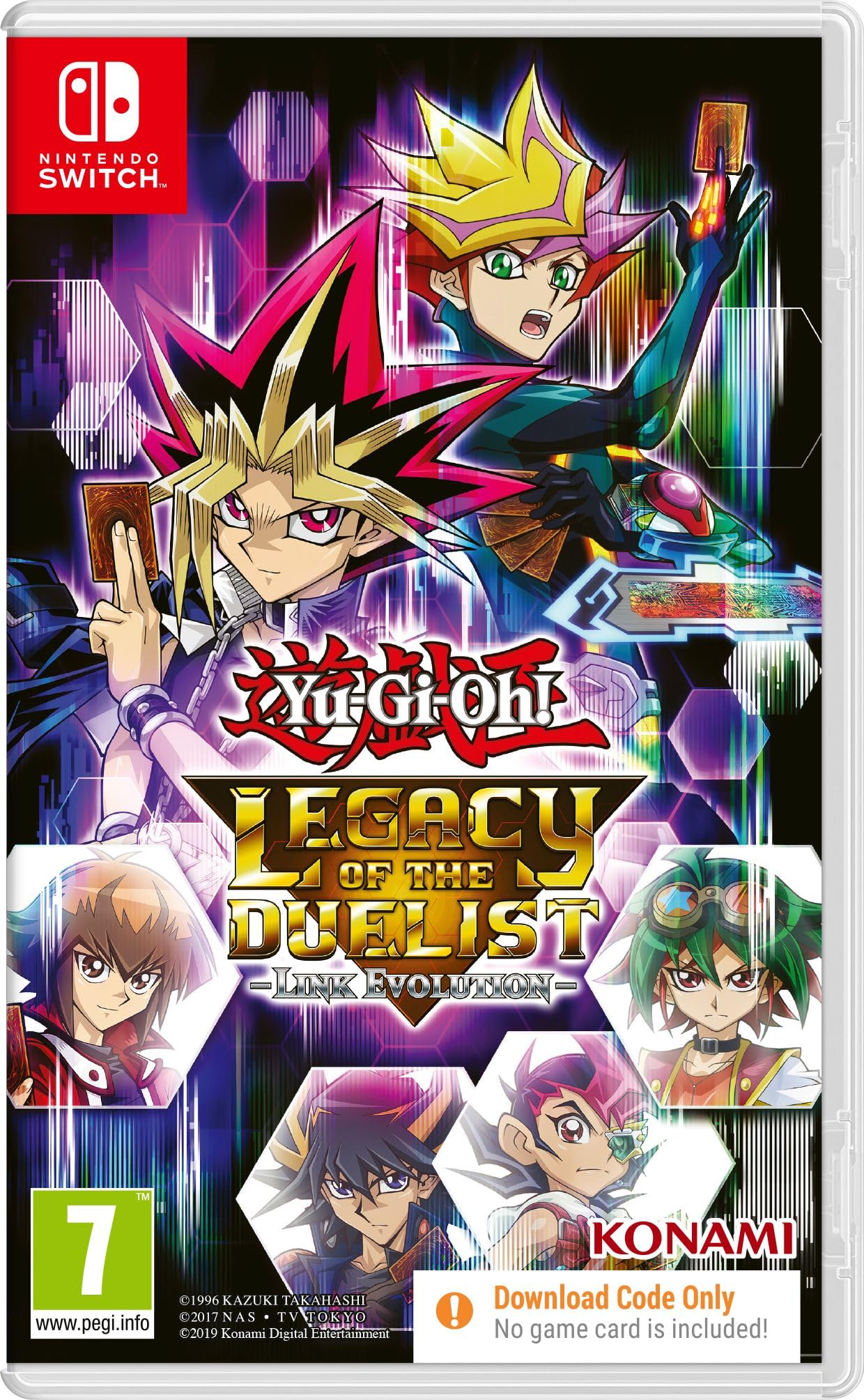 Yu Gi Oh Legacy of Duelist (Download Code in Box) - Switch