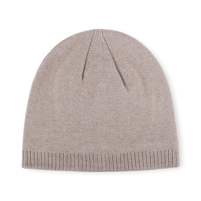 HH HOFNEN Winter Beanie Hat for Men and Women Warm Knit Hat Fleece Lined Plain Slouchy Skull Caps