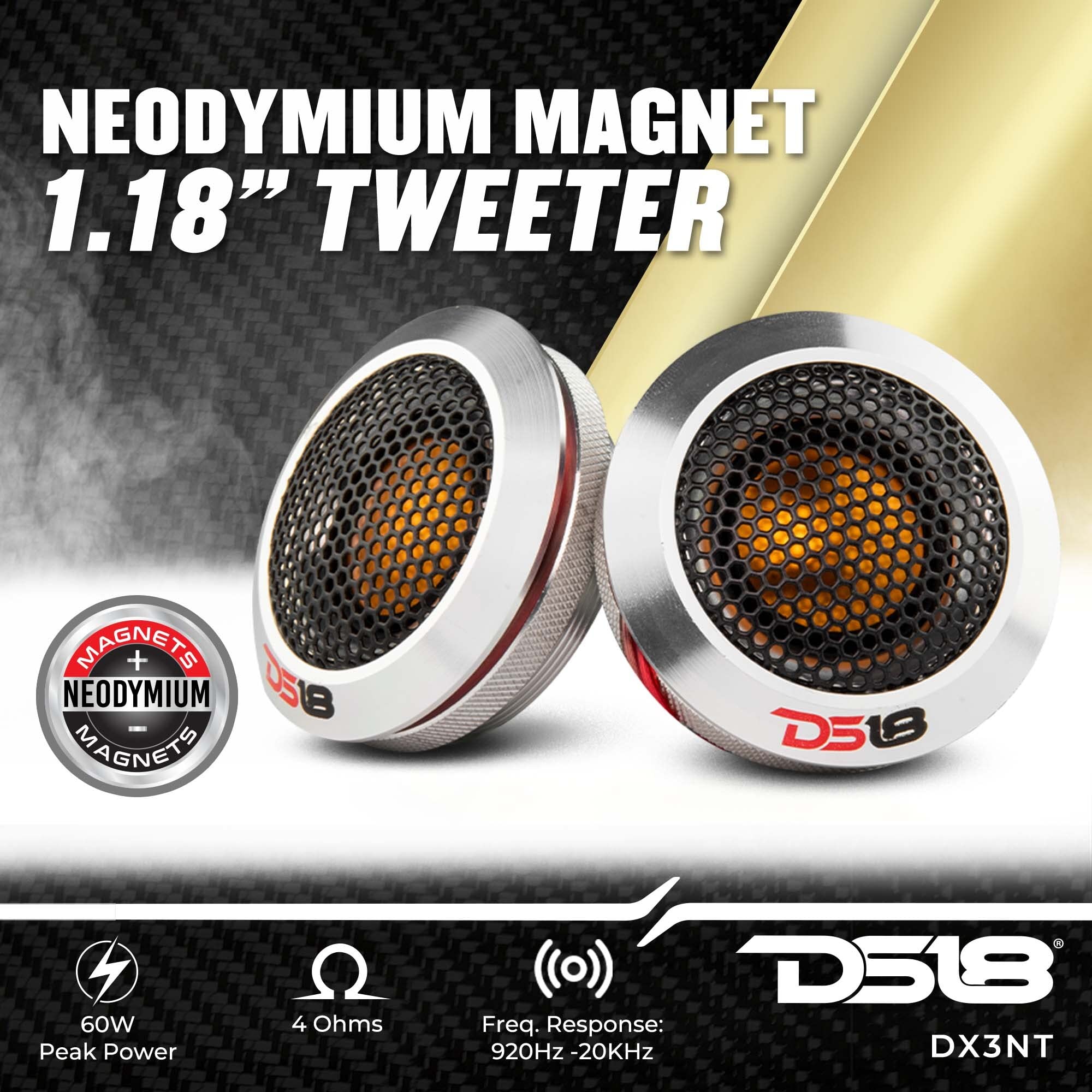 Amazon.co.jp: DS18 DX3N デラックス 6.5インチ 3ウェイ ネオジム