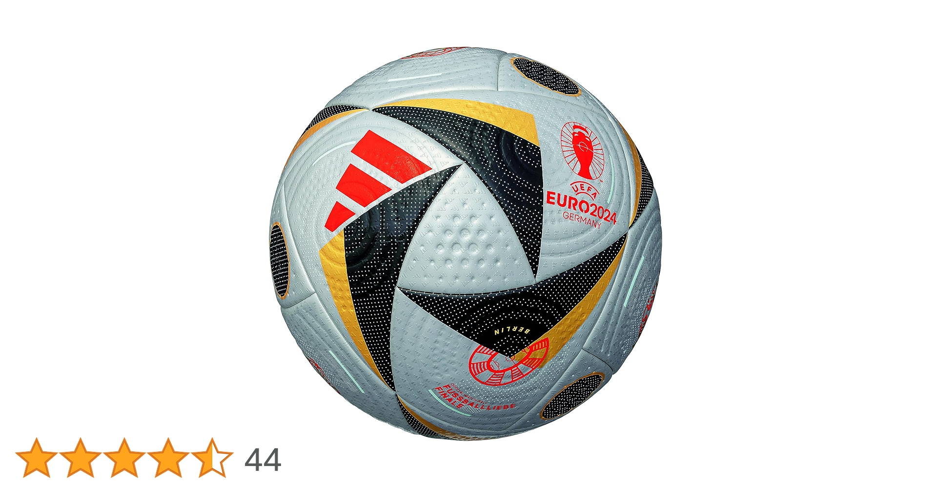 K*u様 UEFA EURO2024 決勝 公式試合球 フースバルリーベ フィナ UEFA EURO2024 決勝 公式試合球レプリカ フースバルリーベ
