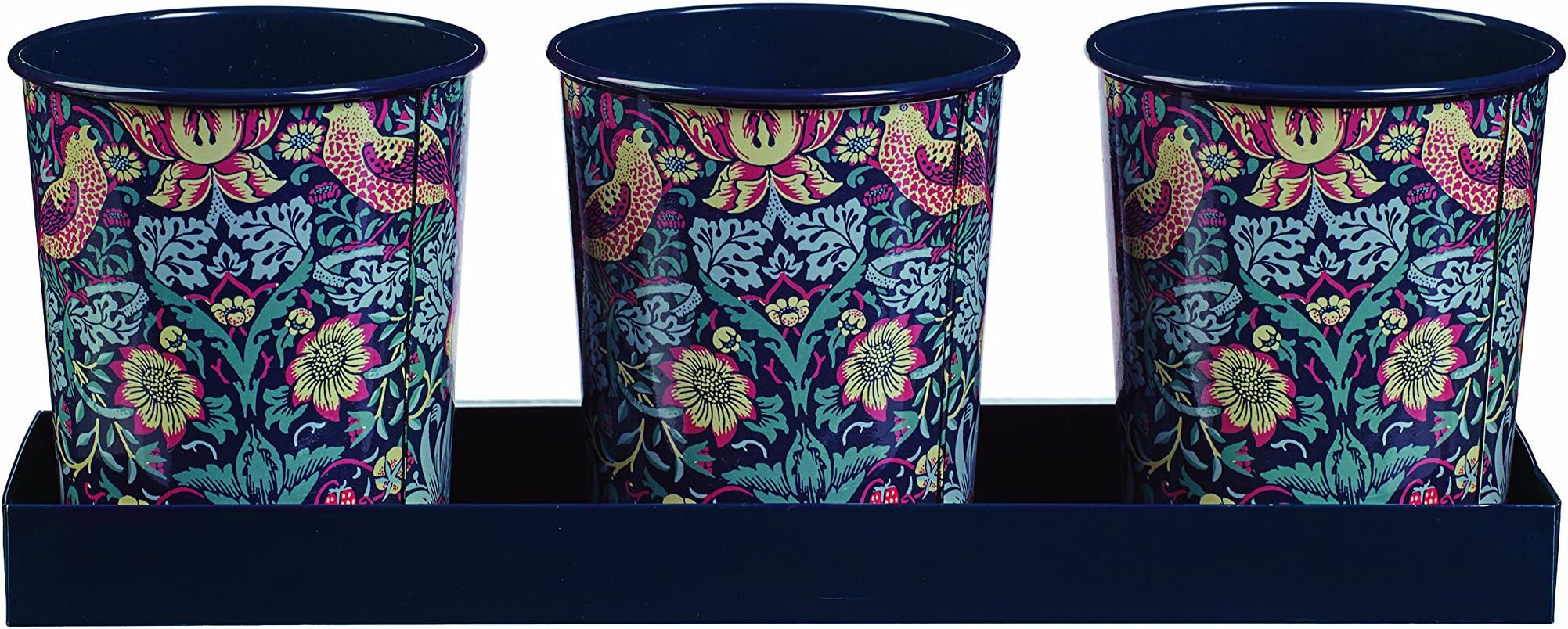William Morris Strawberry Thief Herb Pots by Briers