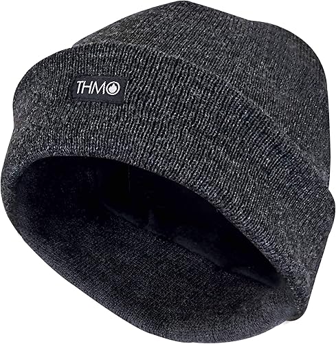 THMO - Gorro de punto térmico para hombre con aislamiento Thinsulate de 1.41 onzas