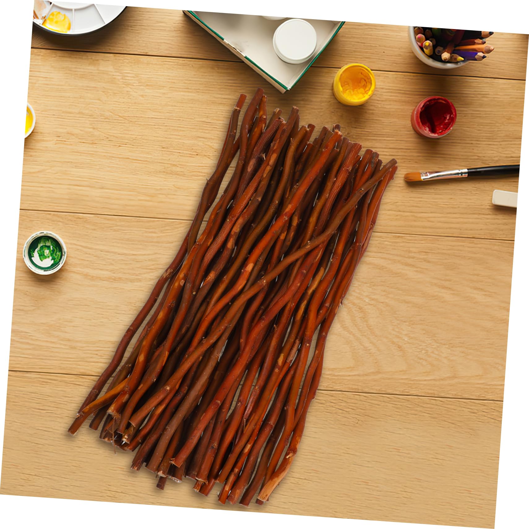 Material Creativo Varios estilos Marrón 50 Ramas de Madera Natural para Arreglos y Ornamentos en Proyectos Artesanales Varios estilos para Manualidades DIY y Decoración Rústica