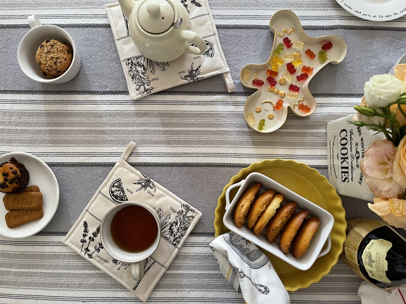 Set 2 Presine A Cappuccio In Cotone 100% - Prodotto Artigianale Toscano - Divertenti E Colorate - Foto 12