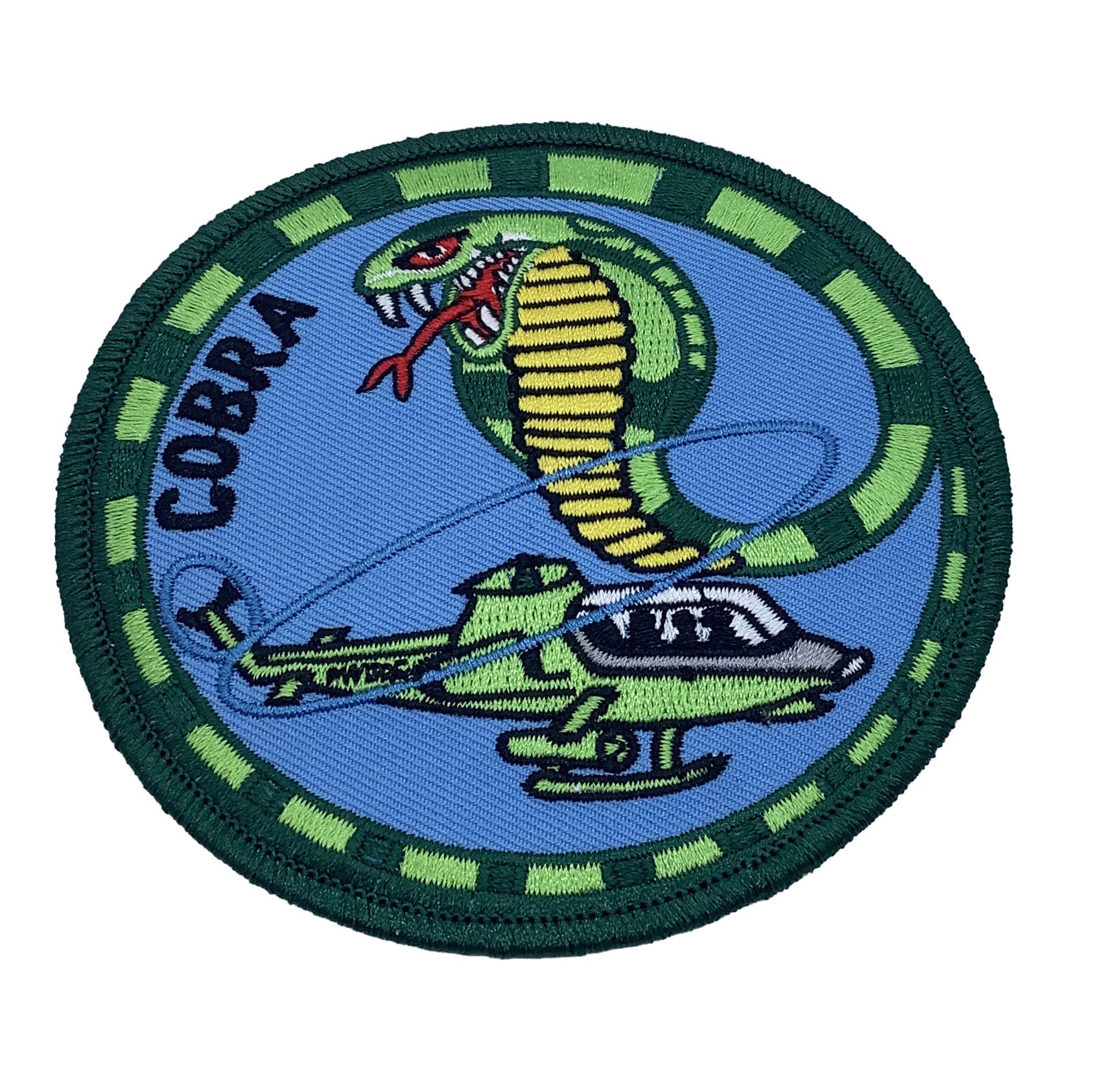 Squadron Nostalgia LLC AH-1 Cobra Patch – Plastic Backing