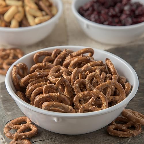 Miniatura 7 de Carlisle FoodService Products Dallas Ware - Cuenco de plástico reutilizable para bufés, hogar y restaurantes, melamina, 14 onzas, color blanco,