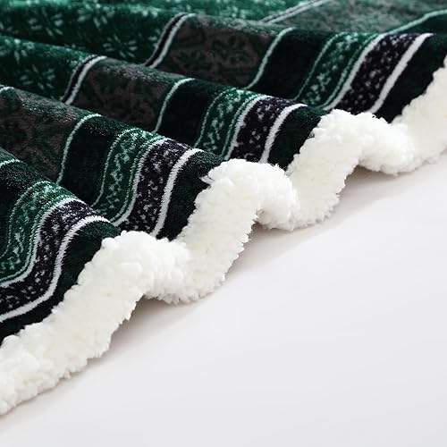 Vista 171 de Eddie Bauer Manta reversible de vellón sherpa, ropa de cama y decoración del hogar, para todas las estaciones, (Bunkhouse Plaid Beige), beige