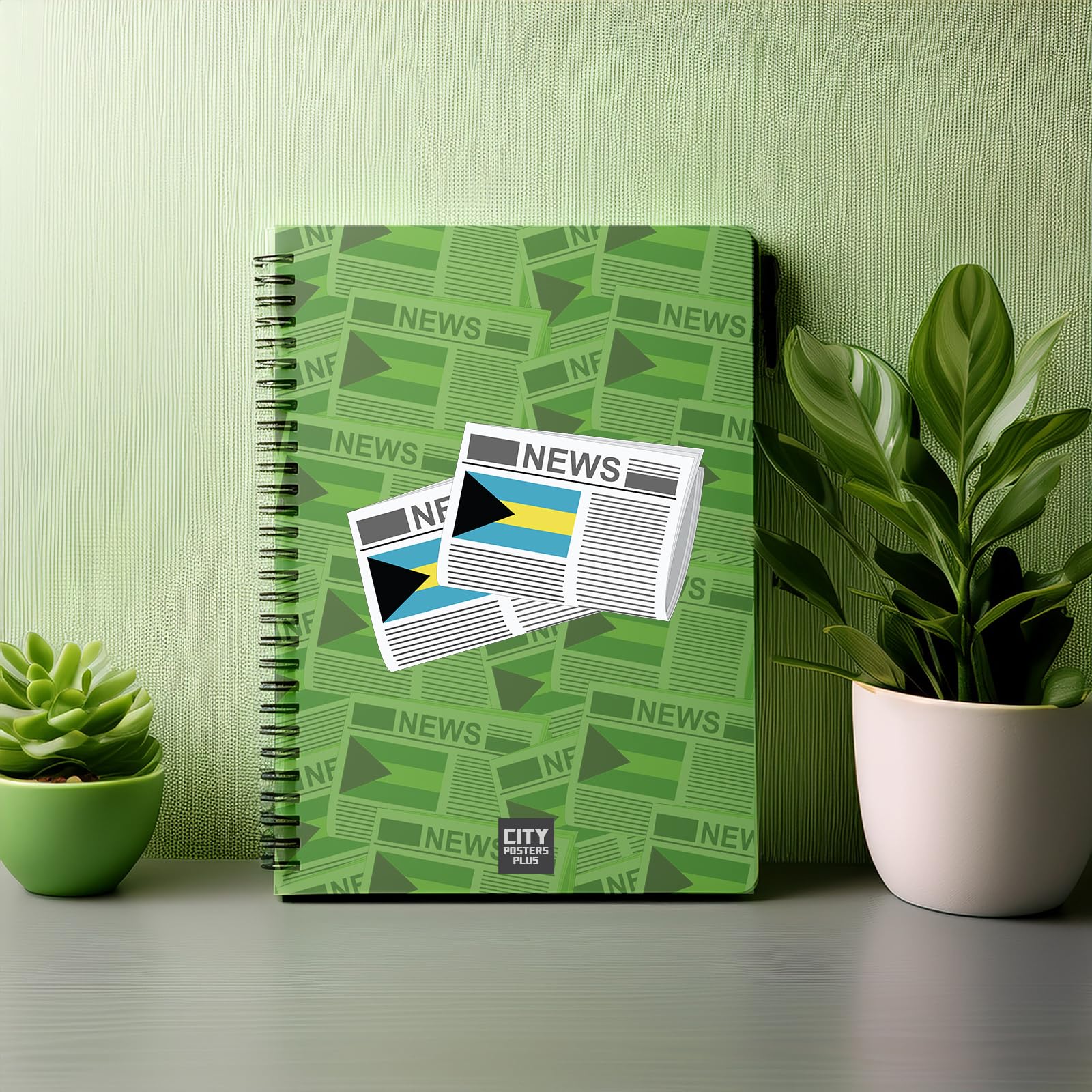 Carnet de notes Bahamas format A5 pour vos récits de voyage et pensées libres - 4