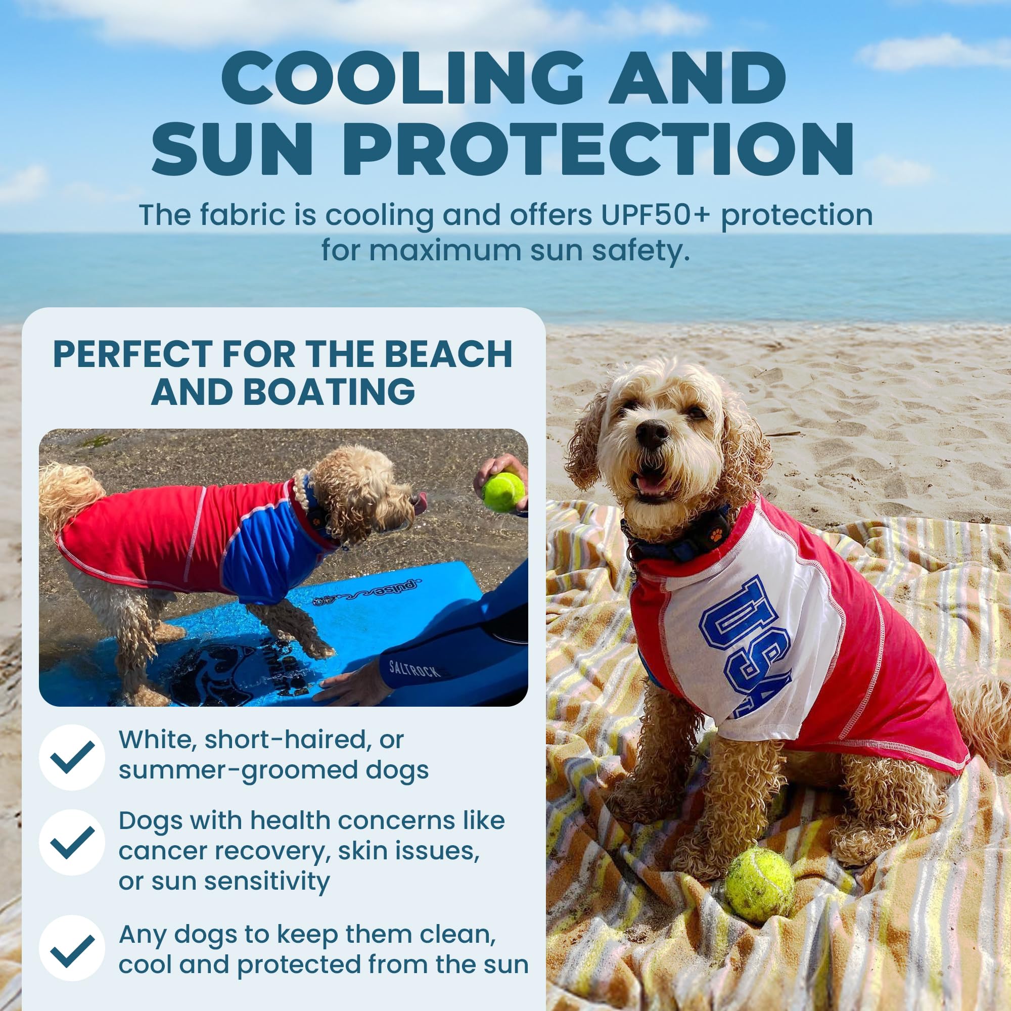 Louie de Coton Kühlendes Sonnenshirt mit LSF 50+, hergestellt in den USA, limitierte Auflage, Sonnenschutz-T-Shirt