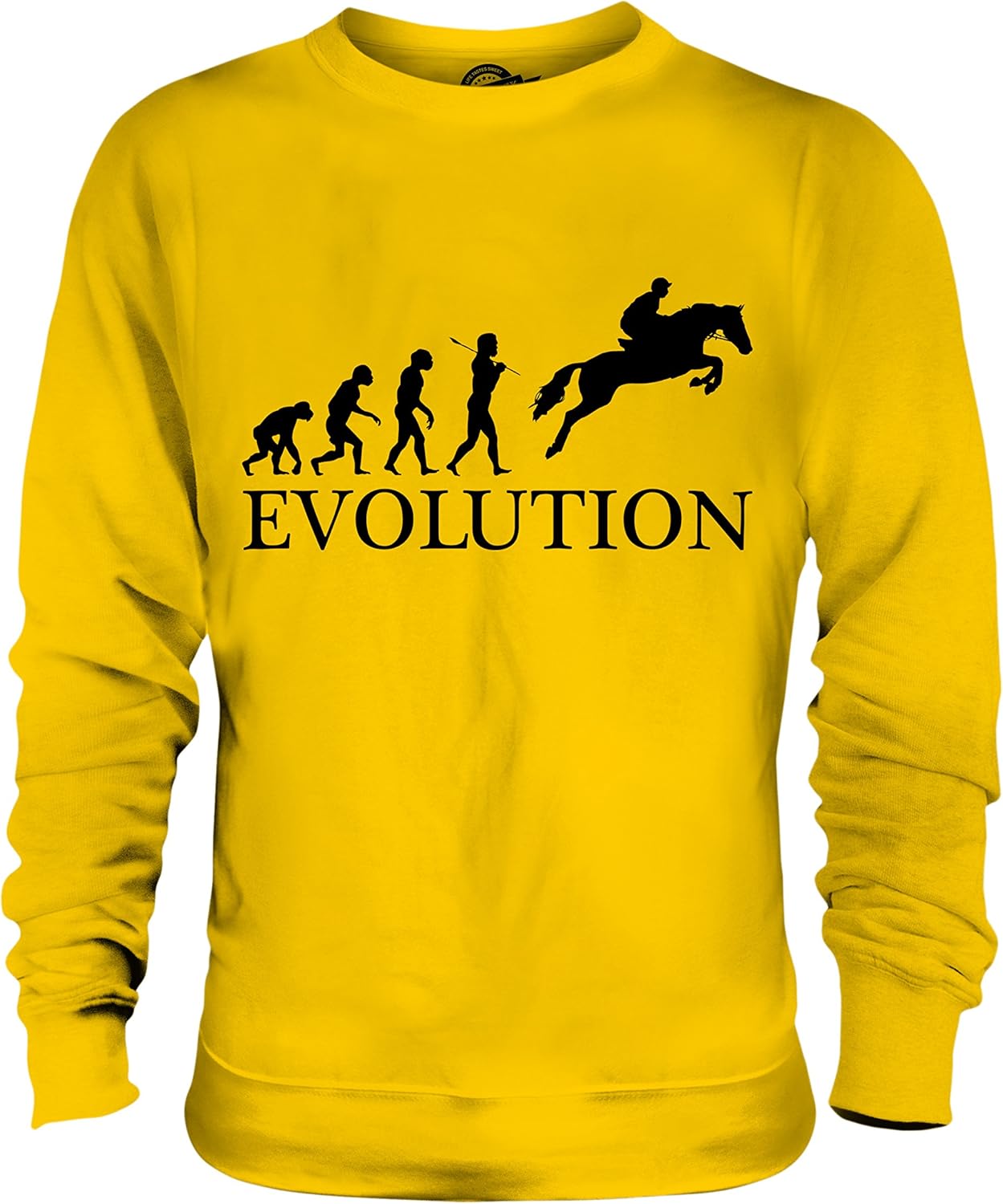 T-shirt Homme Candymix Sport Hippique Évolution - 100% Coton - Bleu Marine - Taille XL