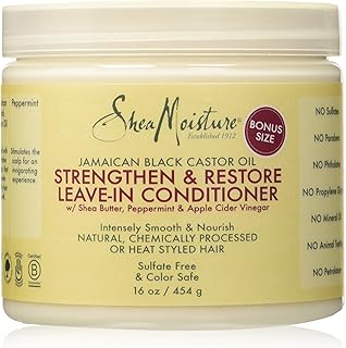 بلسم زيت الخروع الأسود الجامايكي لتقوية ونمو وتجديد الشعر من شيا مويستشر، 454 جم