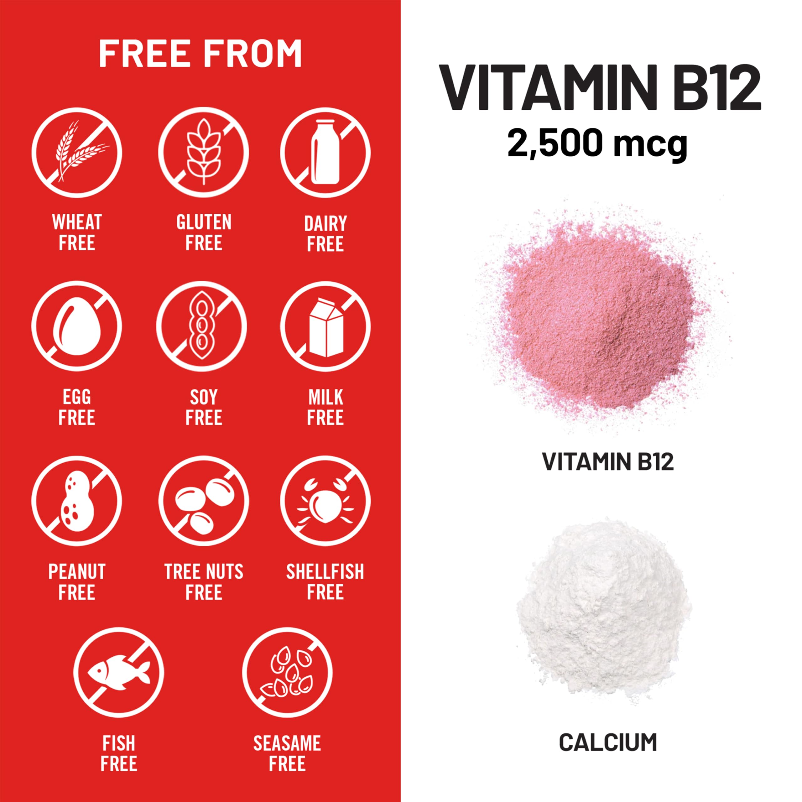 NatureWise Vitamin B12 2500mcg Supplement, Energy Support, 60 Vegan Tablets — Amazon image 8
