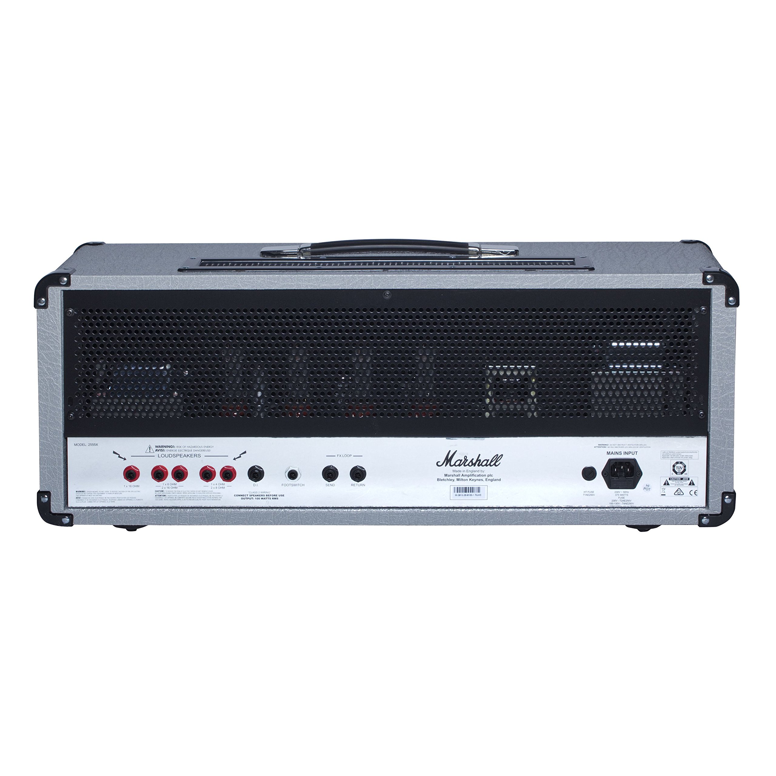 Amplificateur Guitare Marshall tête Vintage Series 100 W Silver Jubilee